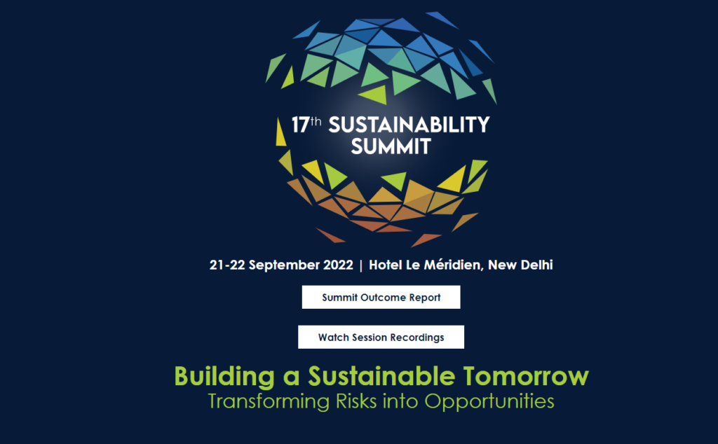 Building a Sustainable Tomorrow: Transforming Risks into Opportunities”.