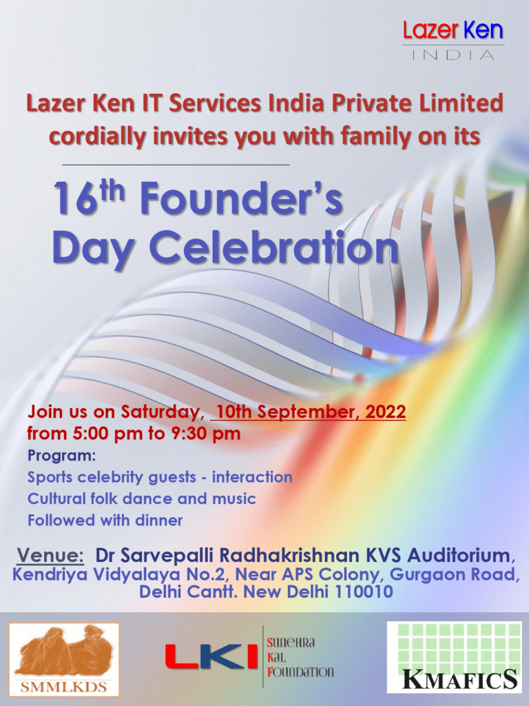 Founder's Day celebrations - KMAFICS India