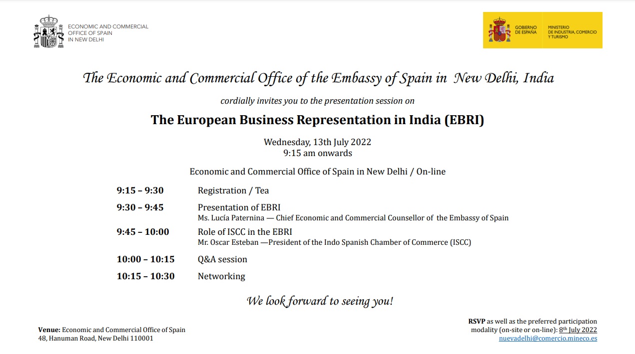 ISCC participated in an event organized by the Embassies of the Member states of the European Union in India